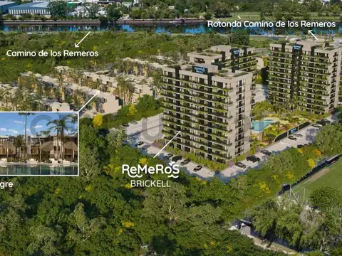 Remeros Brickell - Tigre | Inversión en pozo con financiación y amenities premium - casa 2 amb
