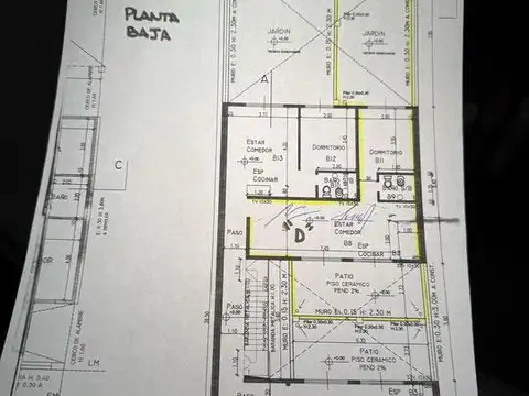 La Paz 2100, Piso PB