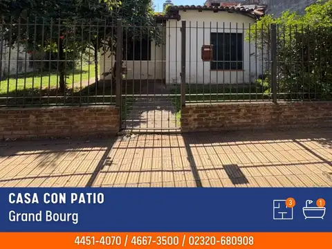 Casa - Venta - Argentina, Grand Bourg - Soldado Baigorria 1436