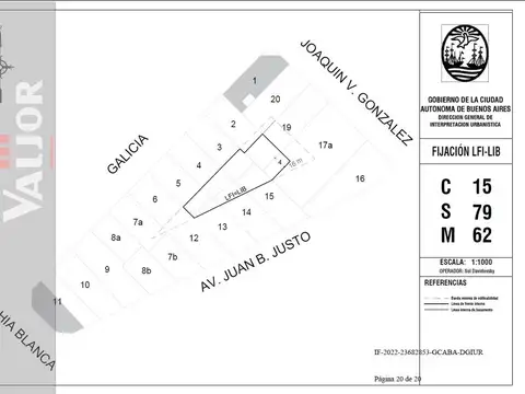 Terreno en Venta en Floresta, USD 390.000