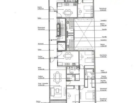 Departamento en Venta de 3 dormitorios