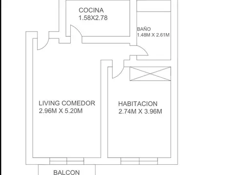 Departamento en Venta al Oeste