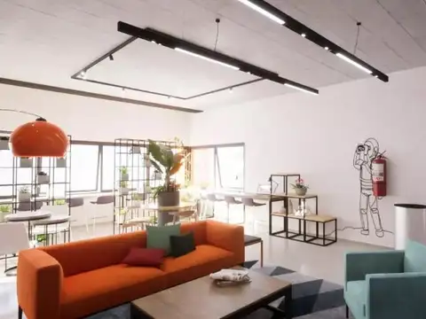 Oficinas de 1.200 m2 en predio cerrado.