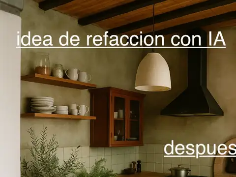 casa sobre lote propio a reciclar