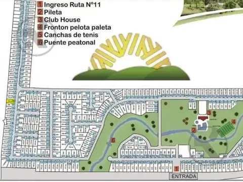 Terreno en barrio privado Costa del Sol, Mar Chiquita