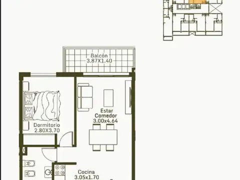 Departamento en Venta en Moron, USD 65.000