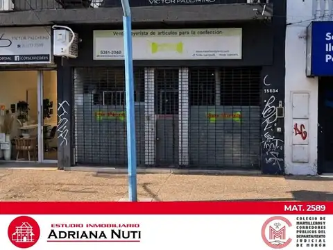 ALQUILER HAEDO AMPLIO LOCAL