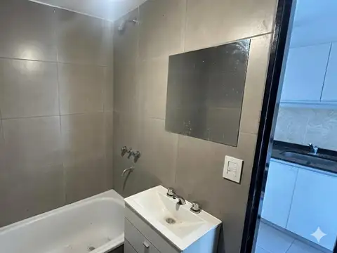 Departamento 2 ambientes con 1 baño