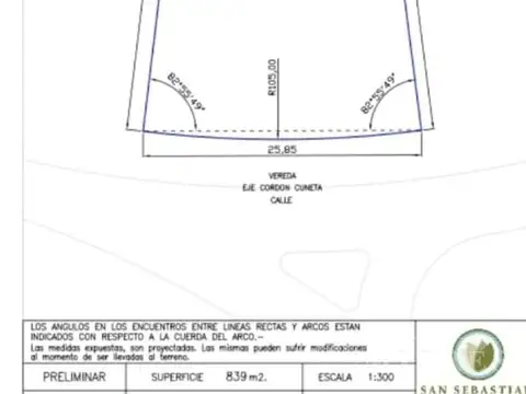 Lote en venta con escritura  San Sebastian Area 5