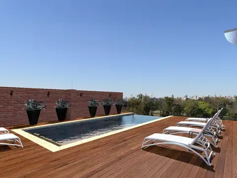 Departamento 4 ambientes con 2 baños