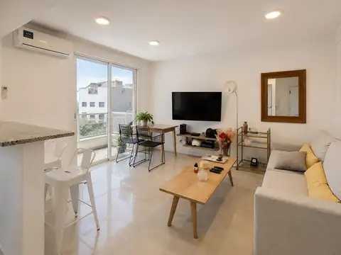 Departamento 2 ambientes con 1 baño