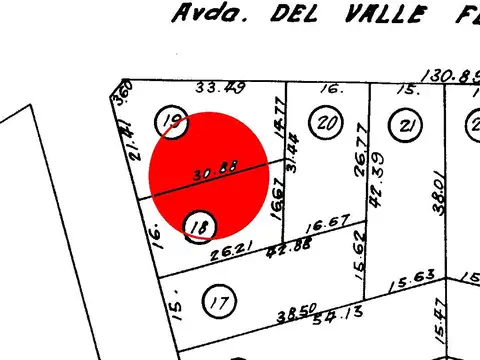 Lote en Venta - Pinamar, Zona Duplex / REF: 1455