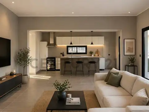 Casa 5 ambientes con 2 baños