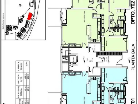 Departamento en Venta de 4 ambientes