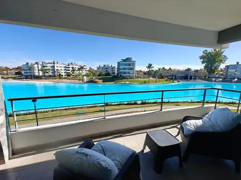 Departamento amoblado a la laguna en Lagoon