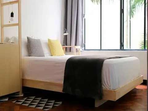 Departamento 2 ambientes con 1 baño