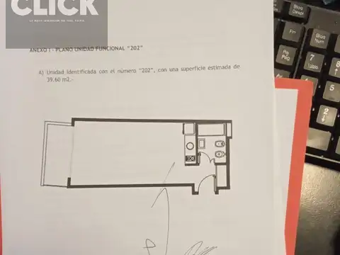 Departamento en Venta de Monoambiente