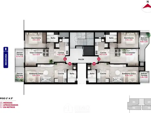 Necochea 2000, Piso 10