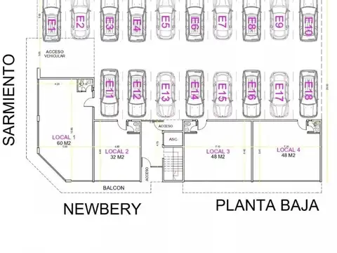 Departamento 2 ambientes con 1 baño