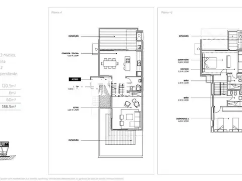 Departamento en Venta de 3 ambientes