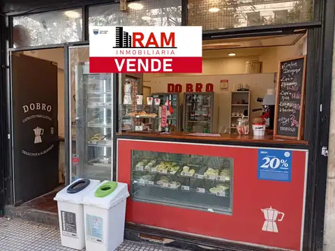 Excelente Cafeteria para ingresar en la zona de San Nicolas.