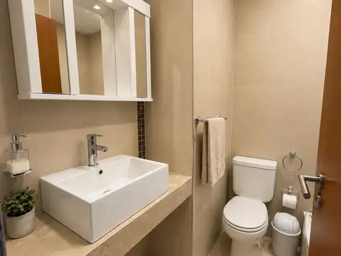 Departamento 2 ambientes con 2 baños