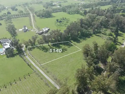 VENTA LOTE 5.140 M2 EN ESTANCIA VILLA MARIA EZEIZA