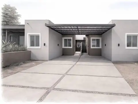 Casa 3 ambientes con 1 baño