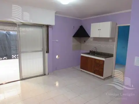 Depto Tipo Casa 3 ambientes con 1 baño