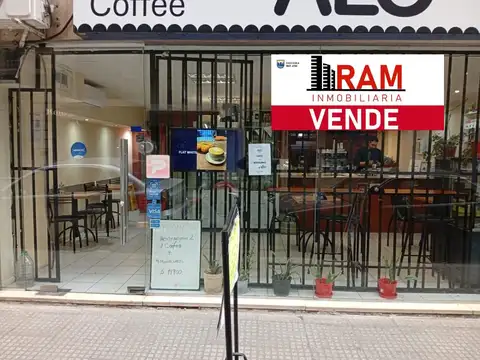 Excelente Cafetería en la zona de Monserrat.