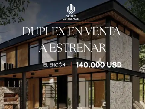 Duplex en VENTA a estrenar en El Encón - 3 dormitorios, pileta, cochera