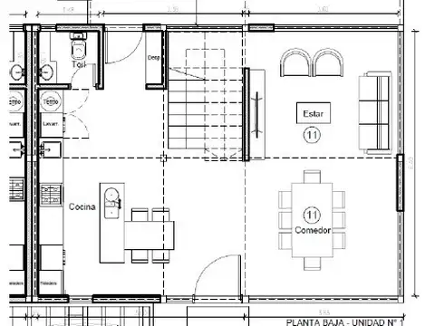 Casa 6 ambientes con 3 baños