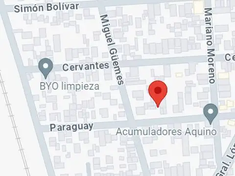 Terreno en Venta 36  mts Fondo
