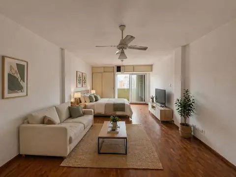 Venta departamento monoambiente con balcón barrio Martin ,Rosario