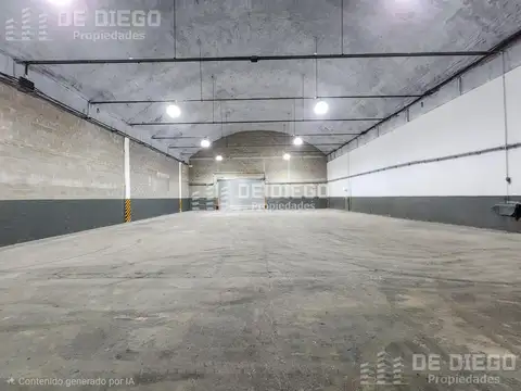 Deposito en alquiler 490 m2, predio con seguridad, Olivos Vicente Lopez