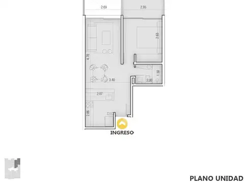 Departamento en Venta en Republica De La Sexta, Rosario