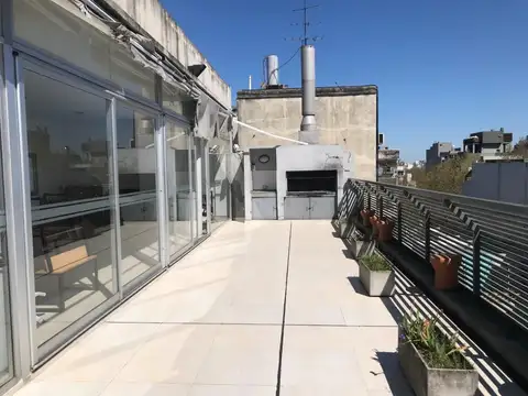 Departamento 2 ambientes con 2 baños