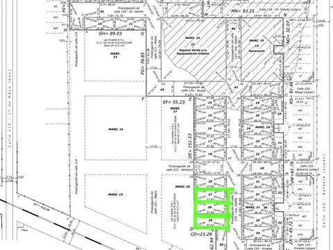 Terreno en Venta en Esperanza, Las Colonias