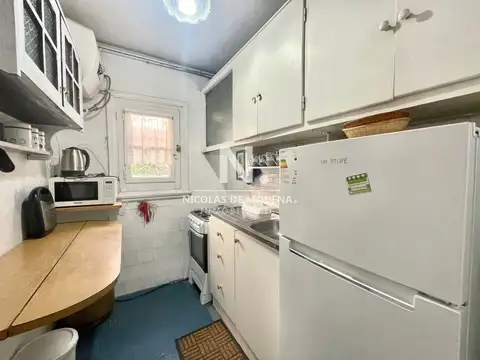 Departamento 2 ambientes con 1 baño