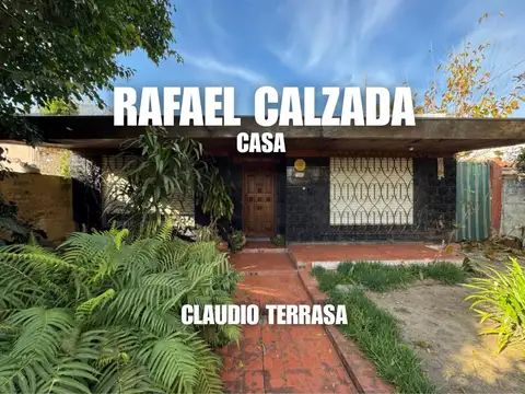 CASA EN VENTA EN RAFAEL CALZADA