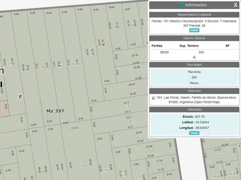 Terreno en Venta, FOT 1,6