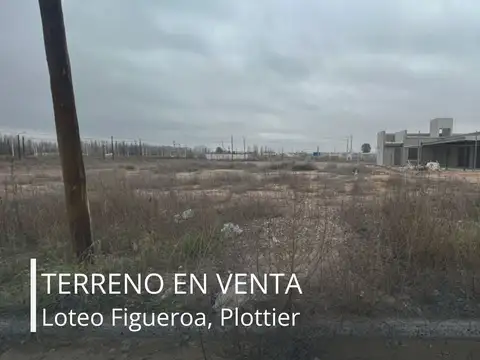 Lote en venta 290 m2 | loteo figueroa | plottier