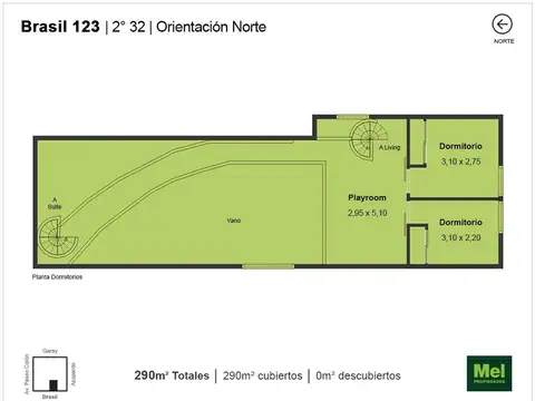 Departamento en Alquiler de 3 dormitorios