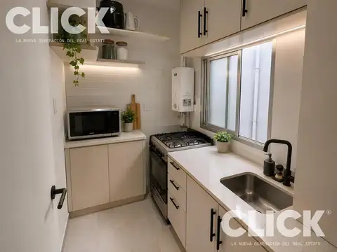 Departamento 2 ambientes con 1 baño