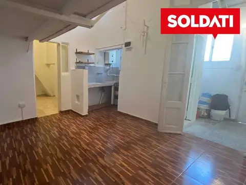 Depto Tipo Casa 2 ambientes con 1 baño