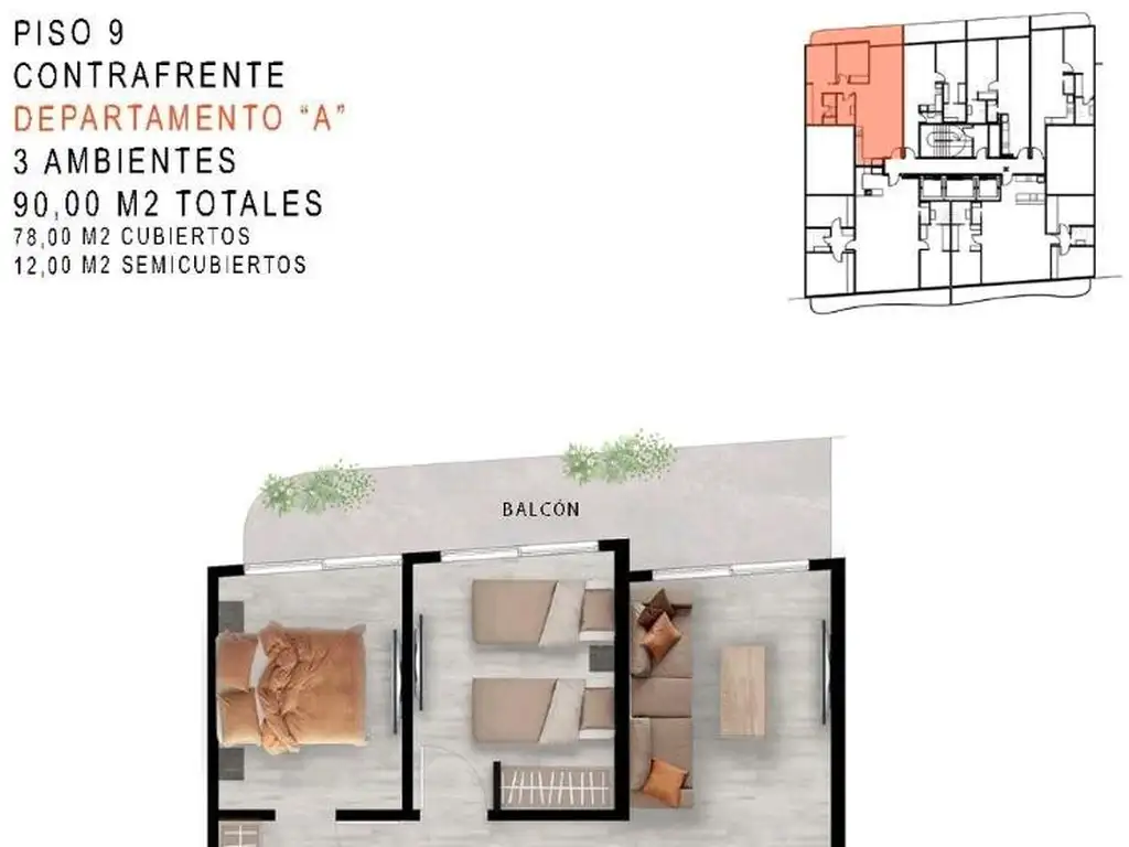 Caballito Gran Edificio de Categoria de 84 Unidades en Caballito