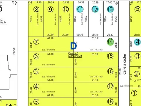 Tomas Jofrre- 2 lotes