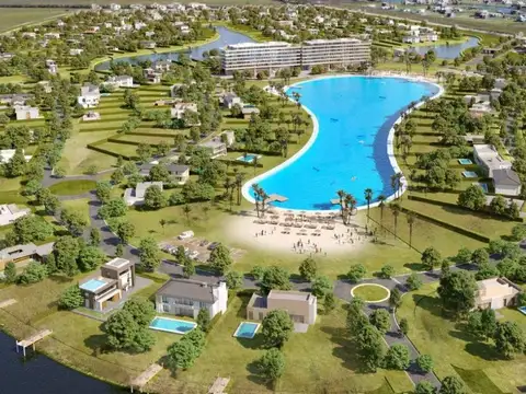 Lote en venta en Hudson Lagoon de  883 m2 al canal