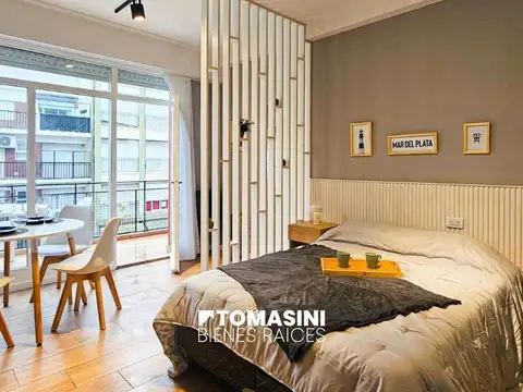 1 AMBIENTE CON BALCON TERRAZA