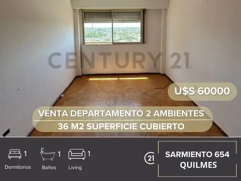 VENTA DEPARTAMENTO 2 AMBIENTES APTO CREDITO